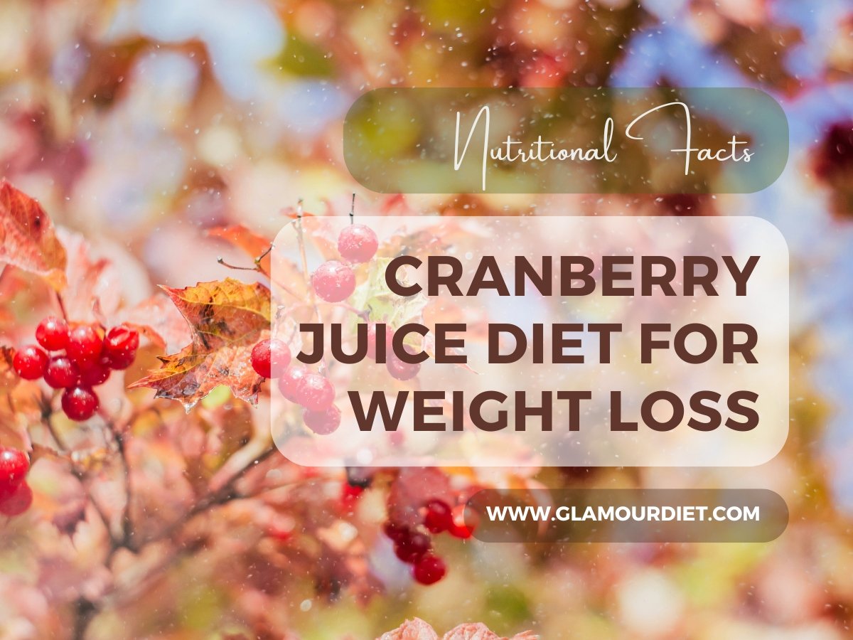 Sip Your Way Slim 5 Ways Cranberry Juice Diet for Weight Loss Journey